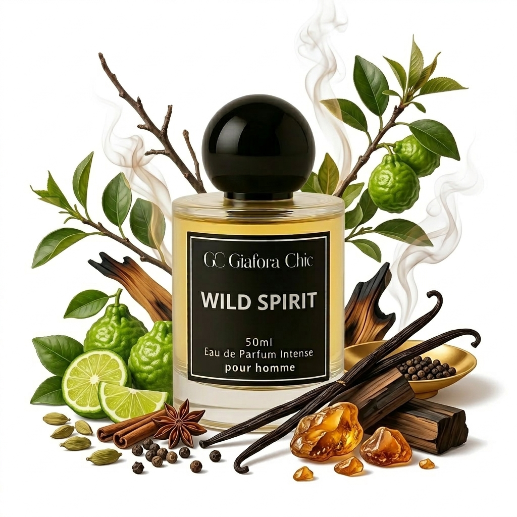 Wild Spirit – Eau de Parfum Intense för Män 50 ml Giafora