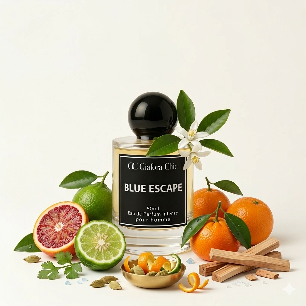 Blue Escape – Eau de Parfum Intense för Män 50 ml Giafora